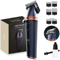 Cecotec PrecisionCare Expert Ceramic, Orange, Dunkelblau, 0,8 mm, 2 mm, Keramik, LED, Akku