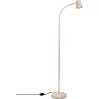 Briloner Stehleuchte, mit Fußschalter, flexibler Lampenkopf, Stehlampe, 127,5 cm, 1x GU10, max. 9W, beige