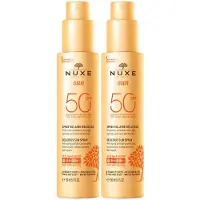 Nuxe Sun Sonnenspray Gesicht & Körper LSF 50 x2 2x150 ml Creme