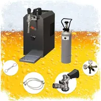 Ich-zapfe Zapfanlage JET 30 Komplett-Set mit Köpi Zapfkopf und 2 kg CO2-Flasche (-7442)