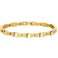 Boccia 03076-02 Damen-Armband Titan Goldplattiert