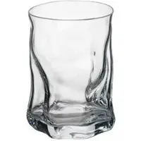 Bormioli Rocco Set von 3 Wassergläsern, Sorgente, Kristall, klar, 30cl.