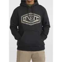 O'Neill Front Print Hoodie Black Out Größe: S | Kaputzenpullis Outlet | Herren | Schwarz