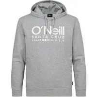 O'Neill cali Logo Hoodie Silver Melee Größe: XL | Kaputzenpullis Outlet | Herren | Grau