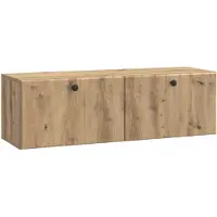 vidaXL Wandmontierter TV-Schrank 98 x 31 x 30 cm Artisan-Eiche
