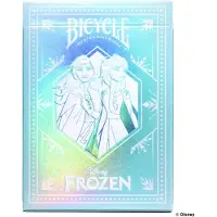 Bicycle Kartendeck - Disney Frozen Inspired Kartenspiel Spielkarten Pokerkarten Eiskönigin Single Deck