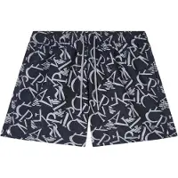 Emporio Armani für Herren. EM000583_AF20440 Allover Badeanzug schwarz (M), Strandbekleidung, Polyester