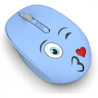 Inca Wrls Maus 1200DPI/3Tasten/2.4GHzUSB-A WEENY Emoji bl