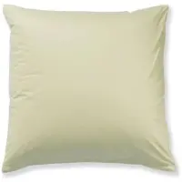 Doris Meyer Uni Interlock Jersey Bettwäsche Kissenbezug einzeln 80x80 cm | reseda - grün