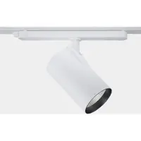 LEDS-C4 LedsC4 - LED-Strahler Schwenkbar Strom, Ø80mm, Weiß, Energiesparend, Einfache Montage, Modernes Design