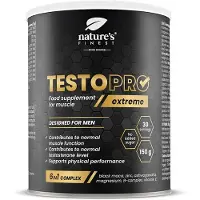 Nutrisslim TestoPRO extreme - Pulver mit Zink, Magnesium, Vitamin C, Schwarzer Maca-Extrakt & Ashwagandha - 150 g