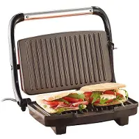 Rosenstein & Söhne Panini-, Sandwich- & Kontaktgrill CG-2510, 1.000 W