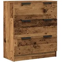 Helloshop26 - Buffet Sideboard Kommode Kleiderschrank Aufbewahrungsm√∂bel Organizer Küche Wohnzimmer Lounge Altholz 60 x 30 x 70 cm 02_0036602