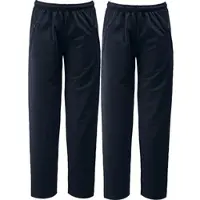 Erwin Müller Sweat Freizeithose, lang 2er-Pack in dunkelblau | Gr.: 24