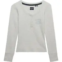 Superdry Langarmshirt "ATHLETIC BUTTON DOWN LS TOP" Baumwolle, skinny fit
