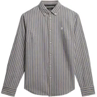 Superdry Slim Oxford Bd Langarmhemd