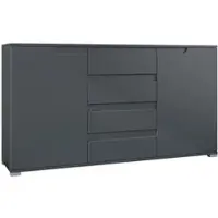 Vladon SIDEBOARD Sylt Anthrazit matt