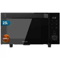 Cecotec Mikrowelle ohne Drehteller mit Grill ProClean 6140 Flatbed Door, 23 l, 800 W + 1000 W Grill