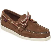 Sebago Docksides, Nubuk, dark brown, Men 7000GA0-901 41 1/2