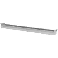Hjh OFFICE PRO KC16 S | Kabelkanal horizontal | Silber - Silber 160 cm
