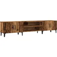 vidaXL TV-Schrank Altholz-Optik 180x31,5x40 cm Holzwerkstoff