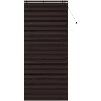 vidaXL Venezianische Jalousie Dunkelbraun 110 x 250 cm 35 mm