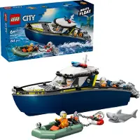 LEGO - City - Verfolgungsjagd im Polizeiboot (60456)