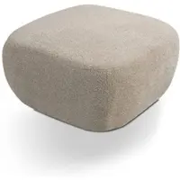 Masseno POLSTERHOCKER AMICO Modern Sitzhocker, Fußhocker Beige