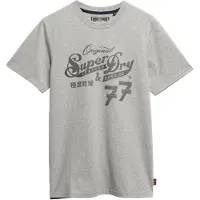 Superdry Leather & Boot Co Script Kurzarm-t-shirt