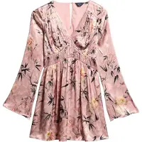 Superdry W8011795a Langärmliges Kurzes Kleid
