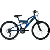 Wyld Gear Kinder-Mountainbike Fully 24'' Zodiac 18 Gänge RH 38 cm
