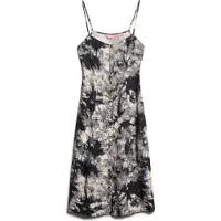 Superdry Print Button Cami ärmelloses Midikleid