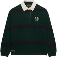 Superdry Heritage Stripe Rugby Langarm-polo
