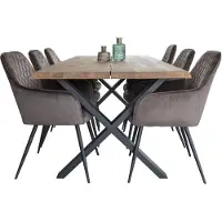 Ebuy24 Essgruppe Tony 4 (7-teilig)