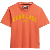Superdry Outdoor Location Box Loose Kurzarm-t-shirt