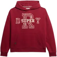 Superdry für Damen. W2012429A Athletic Essentials Sweatshirt rot (S), Lässig, Baumwolle