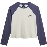 Superdry Essential Logo Baseball Langarm-t-shirt