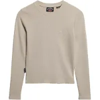 Superdry Essential Logo Gd Rib Langarm-t-shirt