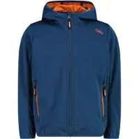 CMP Kid Jacket Fix Hood Midnight Midnight 164