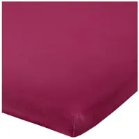 Redbest Single-Jersey Topper-Spannbettlaken Denver in weinrot | Gr.: 180x200 cm - 200x200 cm