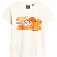 Superdry Outdoor Stripe Fitted Kurzarm-t-shirt