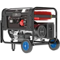 Sannover Benzin Stromgenerator 5500W Stromios mit 3 Steckdosen