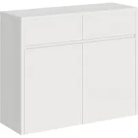 Itamoby Untere und obere ausziehbare Bänke 72x26/300 cm Evolve White Ash