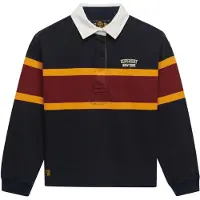 Superdry Heritage Stripe Rugby Langarm-t-shirt