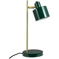 Dyberg-Larsen - Ocean Tischlampe - Dunkelgrün/Messing