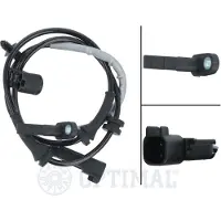 OPTIMAL ABS Sensor Raddrehzahl Vorne Links Vorne Rechts für TESLA Model S (5YJS) 06-S725