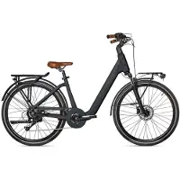 Via Veneto Amata E-Bike Lady 28” 7V Schwarz „Kaffeesatz“ (matt)