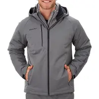 Bauer Heavyweight Jacke Supreme - Yth, Größe:XS, Farbe:grau