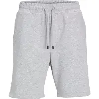 Jack & Jones Sweatshorts "JPSTGORDON mit elastischem Bund" unifarben, modisch, regular fit, Webstoff