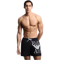 Emporio Armani Badeshorts EM000583 AF20434 UB025 Blau Regular Fit